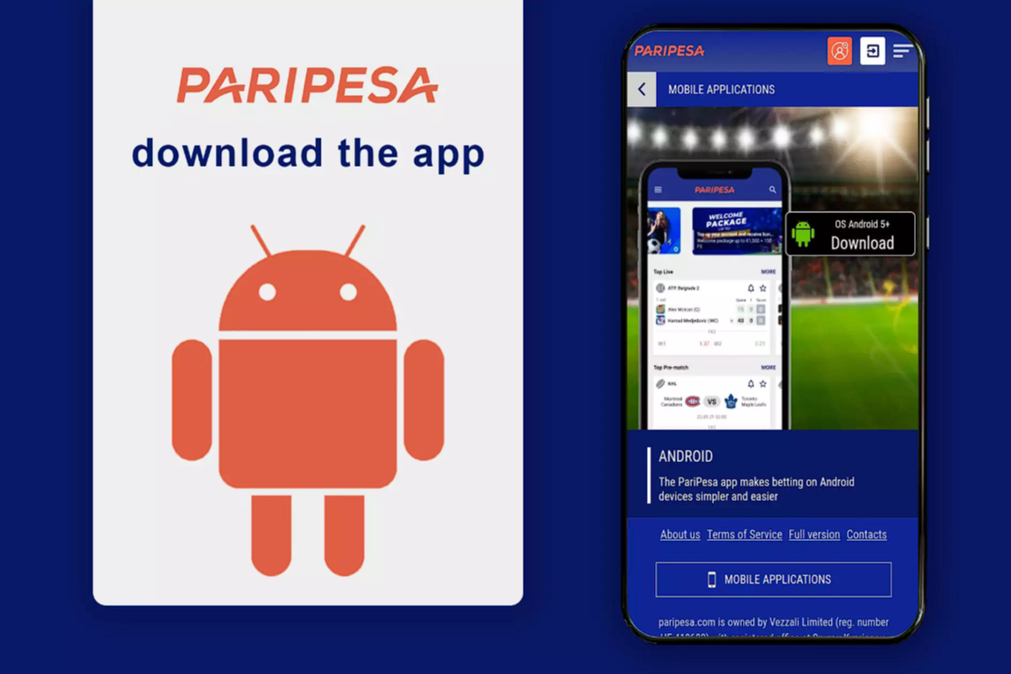 How to Download the Paripesa App on Android TZ?